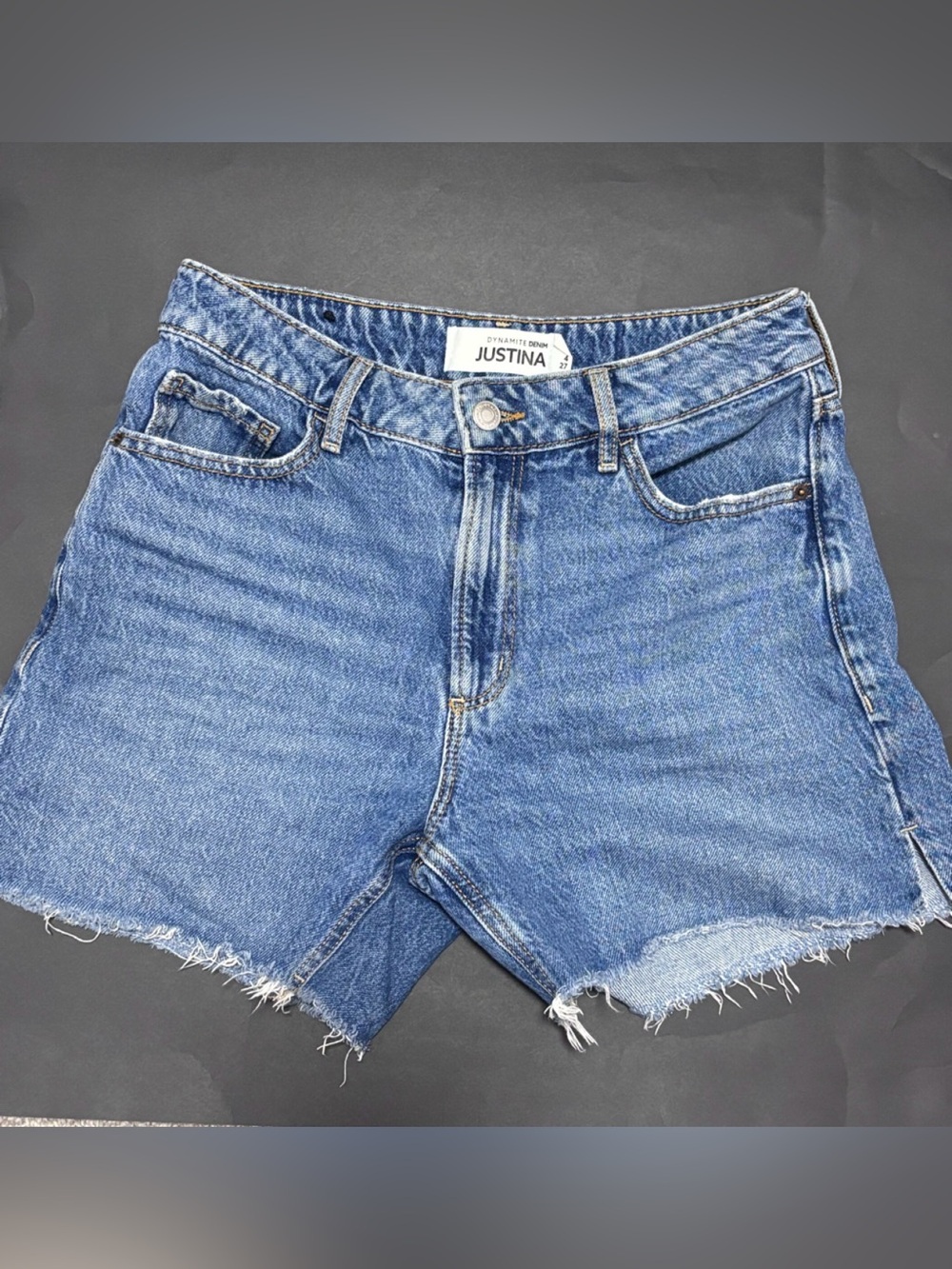 Dynamite Justina denim shorts